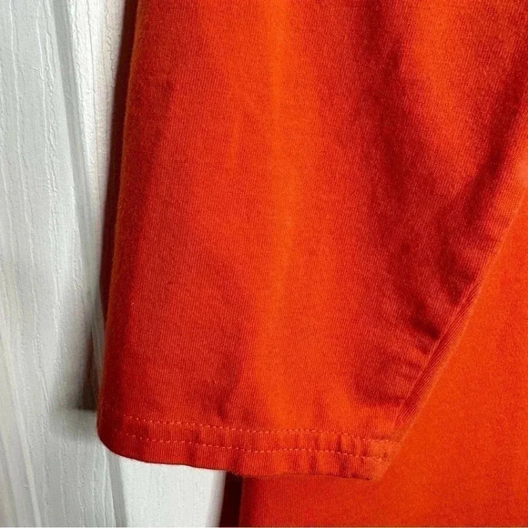 Weatherproof Vintage Shirt V-Neck Orange Size Large - Picture 5 of 16